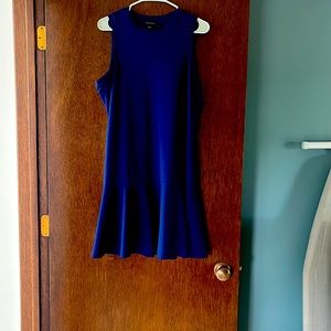 Blue cocktail dress